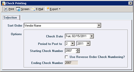 Check Processing – Orion Law Management
