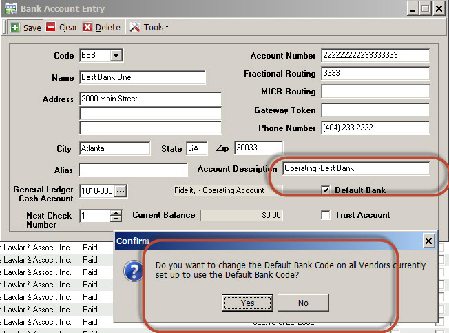 bank default